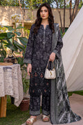 Aabroo by Anaya Noor Laser-Cut Lawn 3PC - view 3