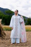 Nura by Shanaya Embroidered Lawn 3PC - view 2