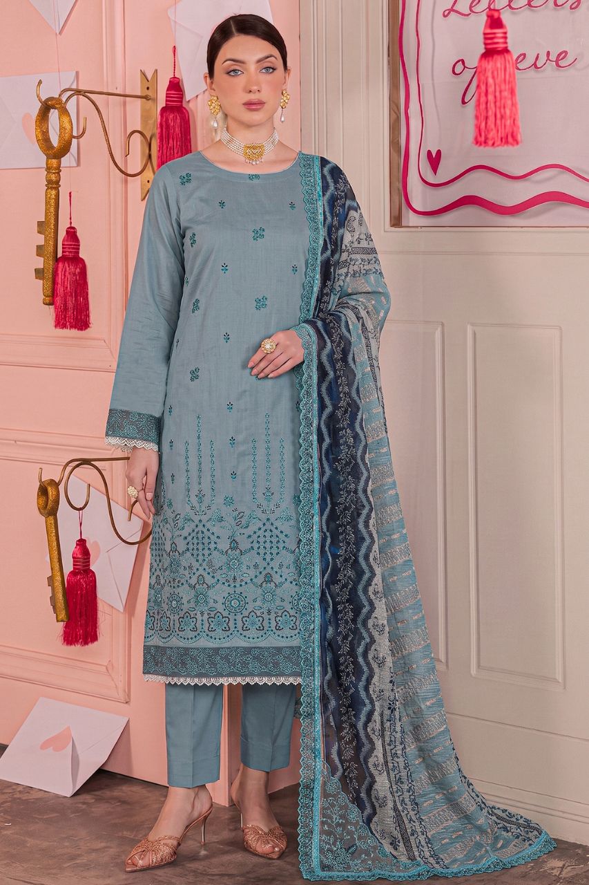 Morocco By Anaya Noor Digital Printed 3PC