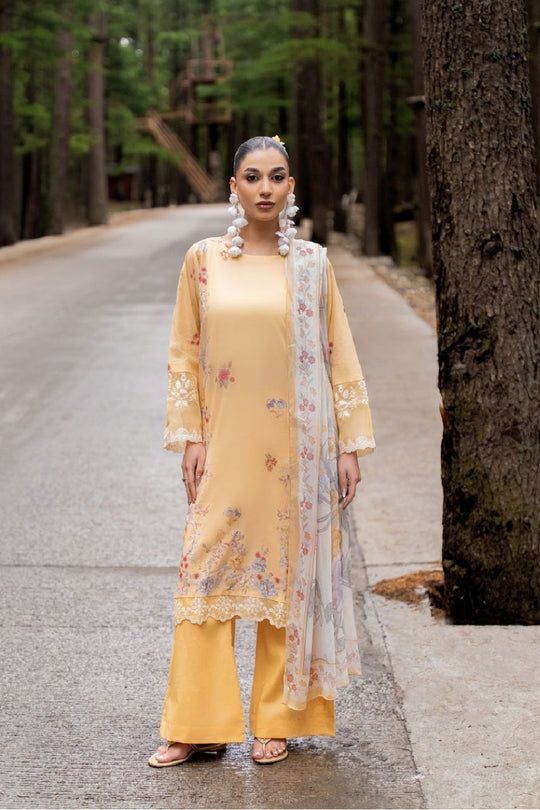 Nura by Shanaya Embroidered Lawn 3PC