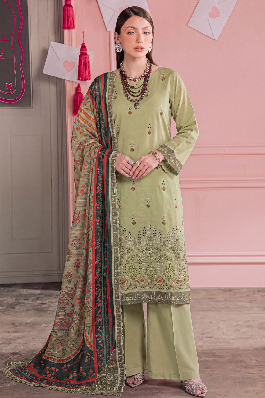 Morocco By Anaya Noor Digital Printed 3PC