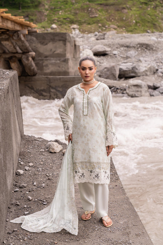 Shanaya Vol-166 Digital Embroidered Lawn 3PC