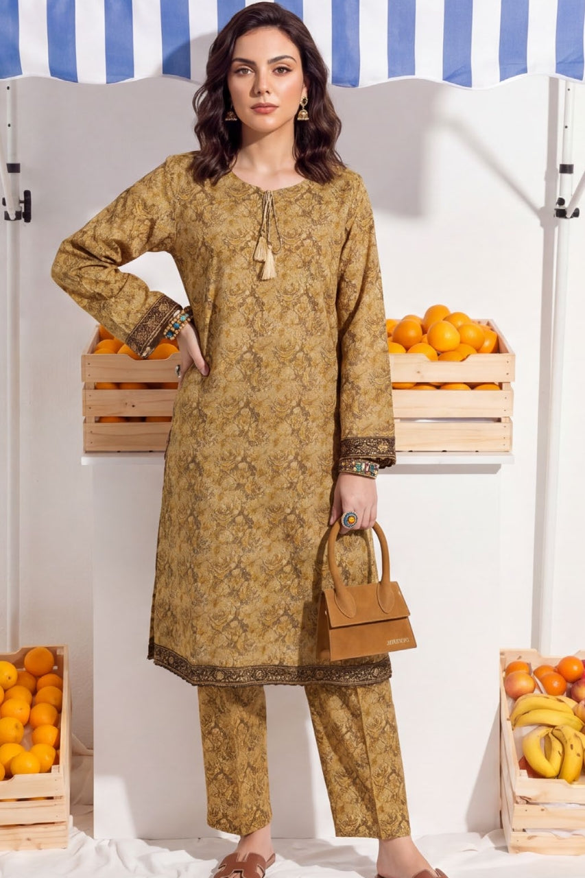 Elaya Platinum Drop 03 Printed Lawn 2PC