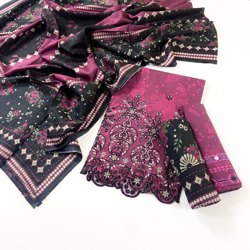 Sahiba by Pak Fabrics Chikankari Lawn 3PC
