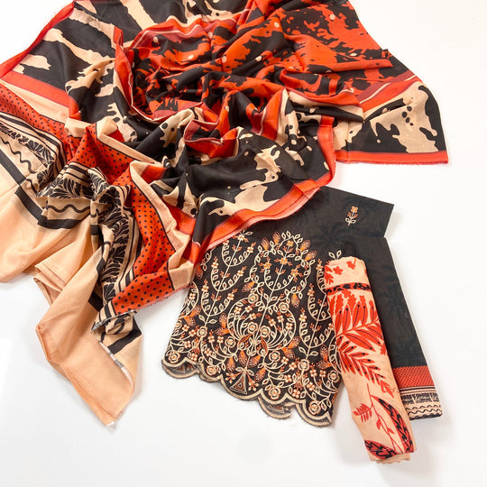 Sahiba by Pak Fabrics Chikankari Lawn 3PC
