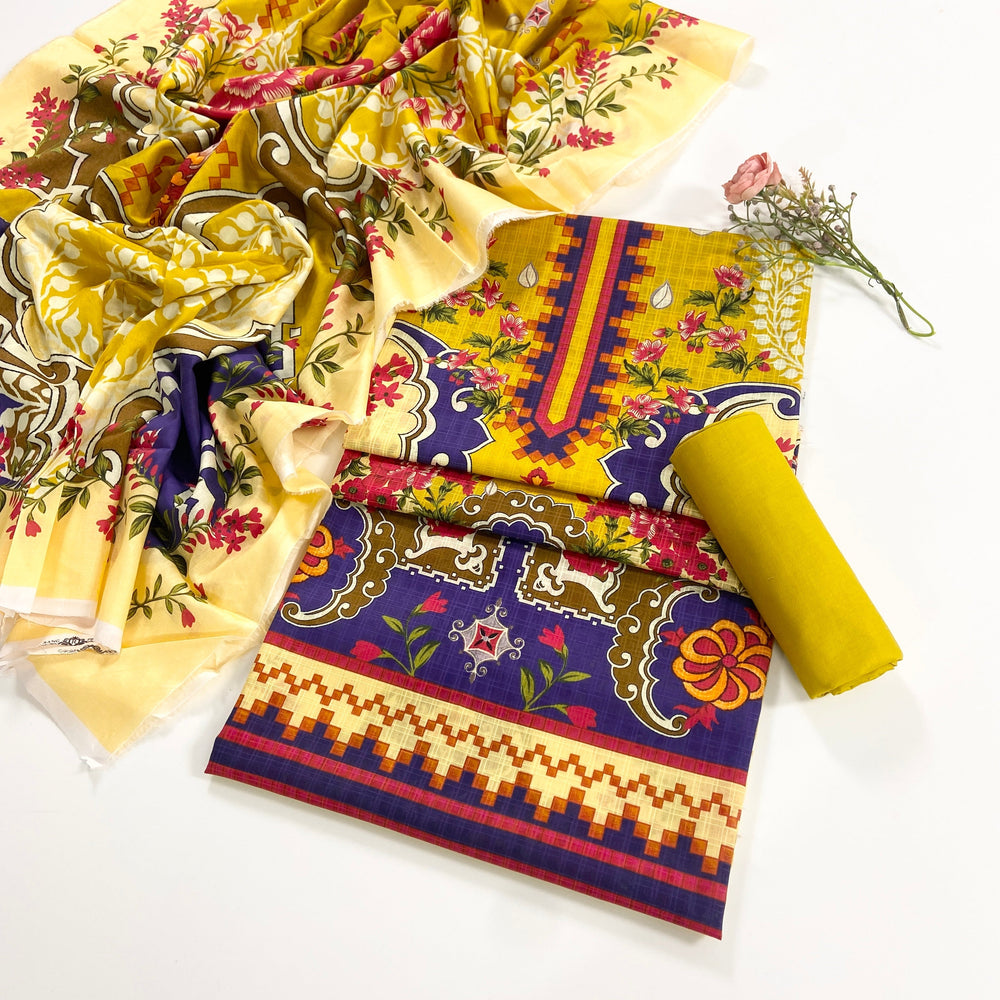 Rang Preet Vol 7 Printed Lawn 3PC