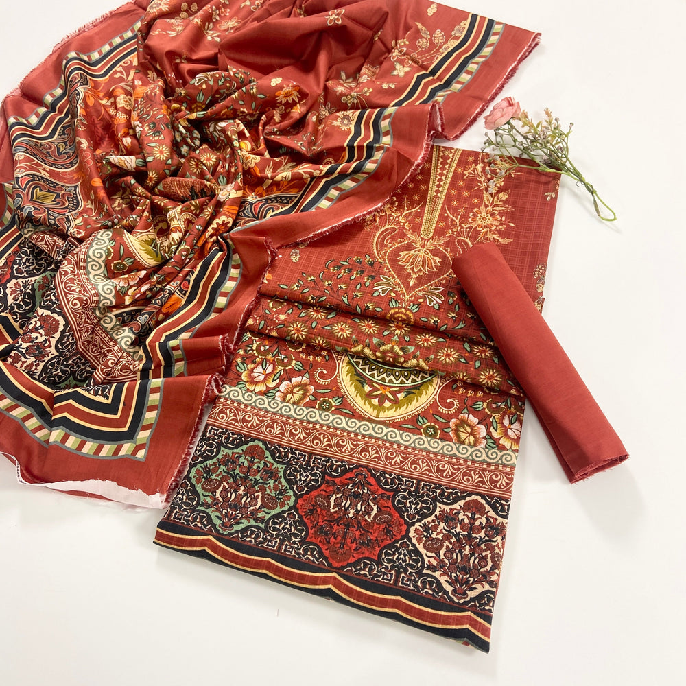 Rang Preet Vol 7 Printed Lawn 3PC