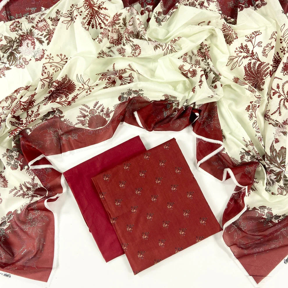 Lakhany Digital Printed Lawn 3PC