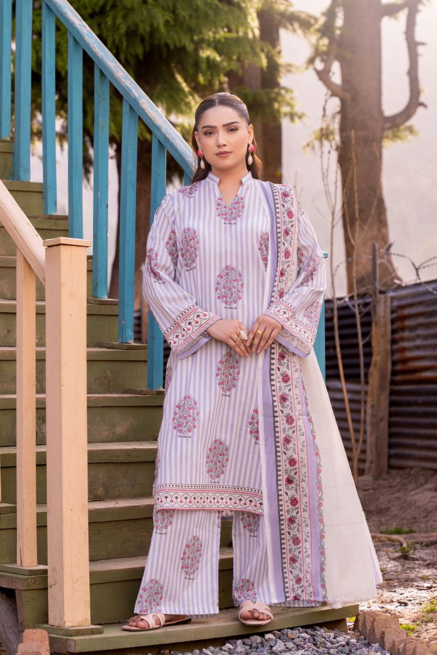 Gulzeb by Shanaya Printed Lawn 3PC