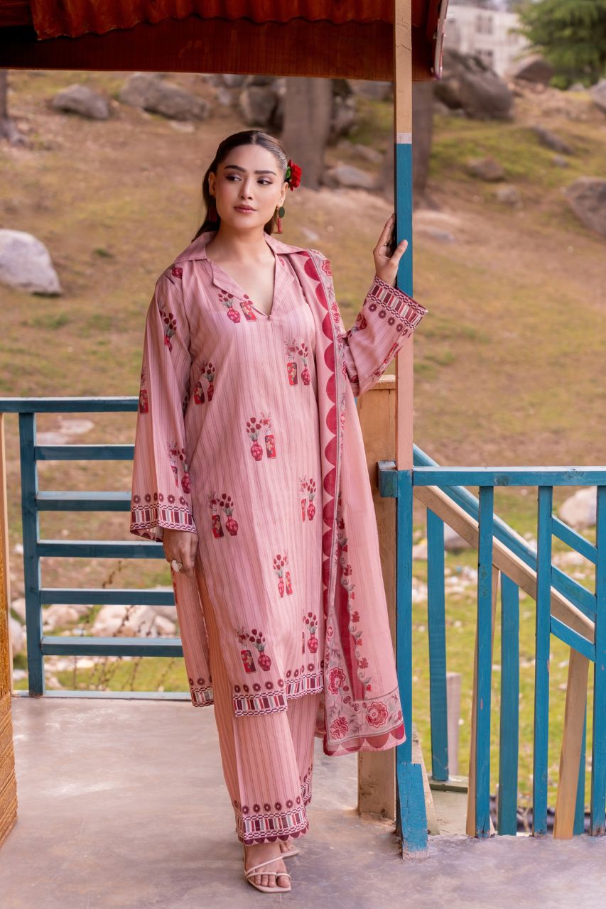 Gulzeb by Shanaya Printed Lawn 3PC