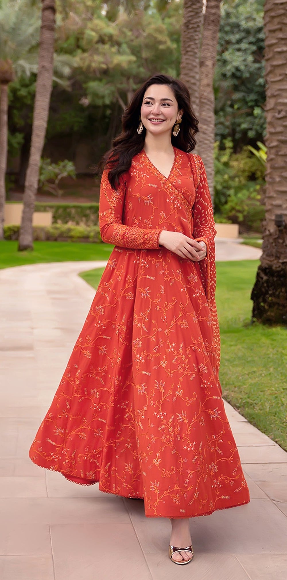 Faiza Saqlain Heavy Embroidered Lawn 3PC