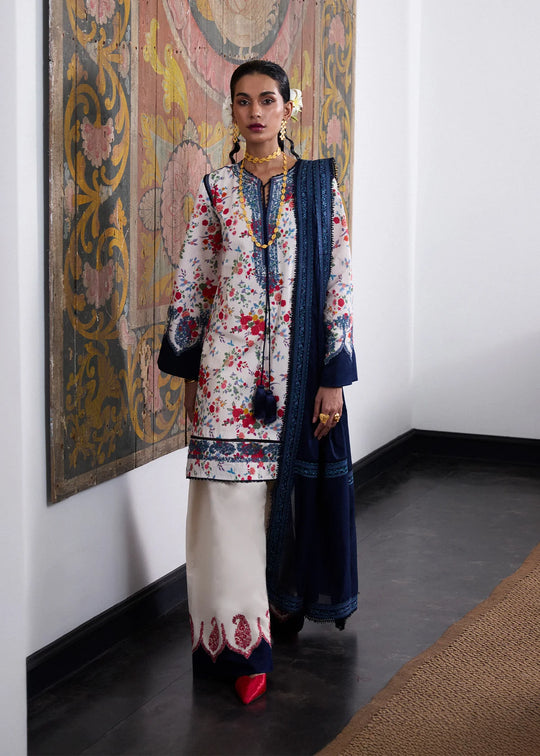 Aeri embroidered Lawn 3 piece outfit for women