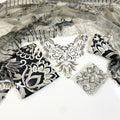Asifa Nabeel Shamoz Silk With Emb Patches 3PC