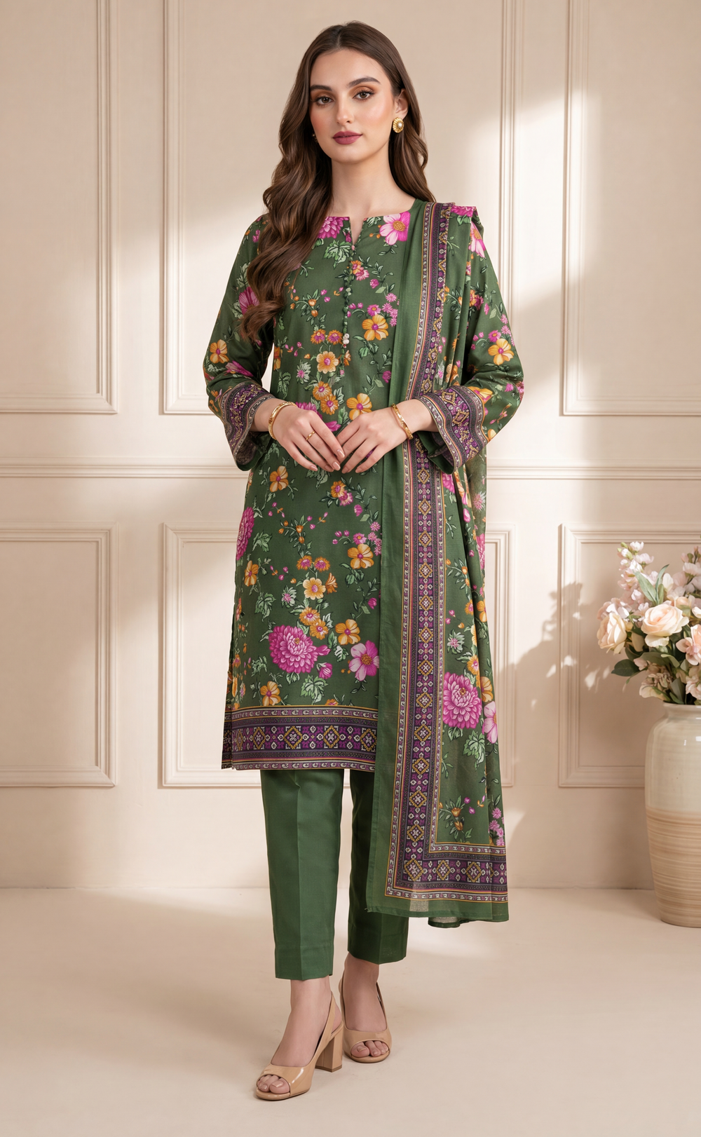 Rangpreet Vol 7 A Printed Lawn 3PC