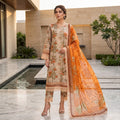 Farasha Embroidered & Printed Lawn 3PC - alternate view