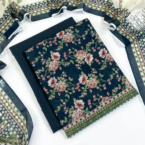 Bin Saeed Digital Printed Lawn 3PC