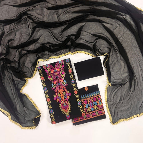 Aneela - Summer 3PC Lawn Embroidered Suit