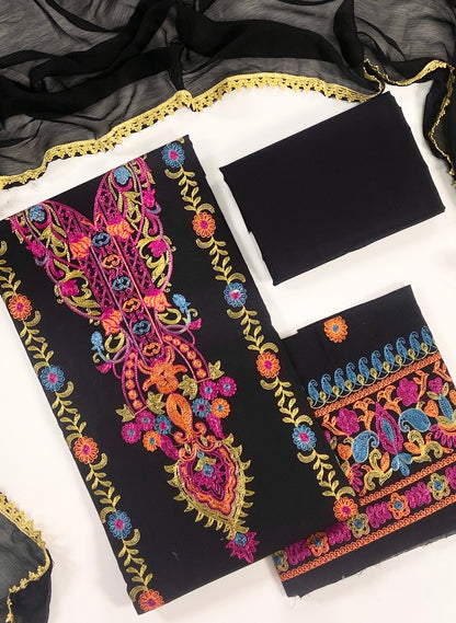 Aneela - Summer 3PC Lawn Embroidered Suit